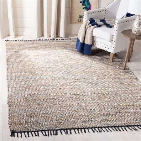 Safavieh Vintage Leather Bohemian Rectangle Hand Woven Rugs, Silver - 4 x 6 ft. VTL203G-4